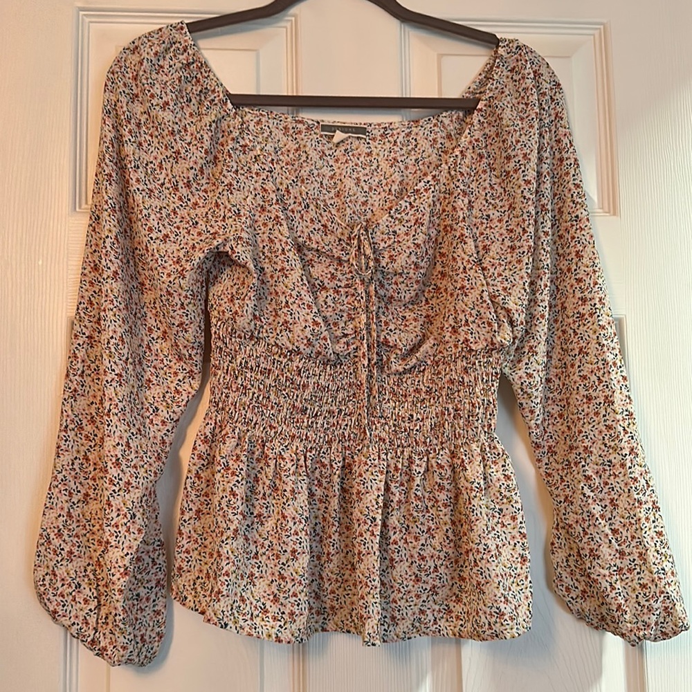 Pleione Peasant Blouse